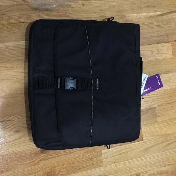 Targus 15.6" Laptop Messenger - Black Messenger 💼 - Picture 7 of 8
